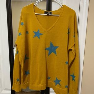 Lucky & Blessed star sweater